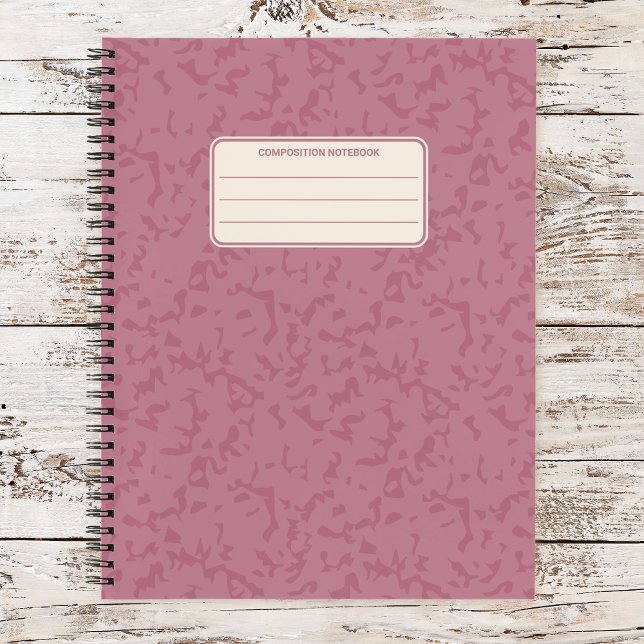 Cuaderno Patrón Clásico de Composición Vitral Marmolado Ant (Subido por el creador)