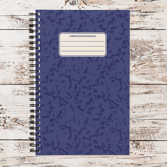 Cuaderno Patrón Clásico de Composición Vitral Marmoleado An (Subido por el creador)