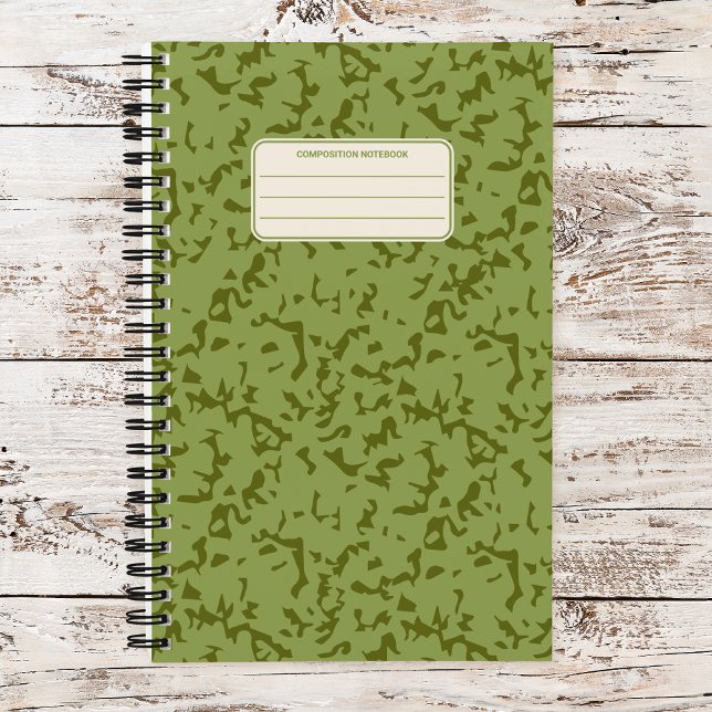 Cuaderno Patrón Clásico de Composición Vitral Marmoleado An (Subido por el creador)