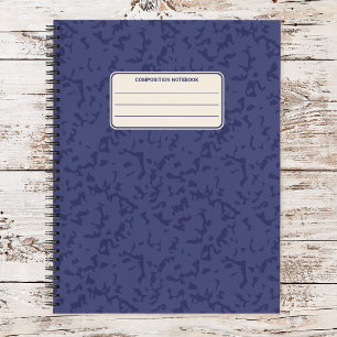 Cuaderno Patrón Clásico de Composición Vitral Marmoleado Vi
