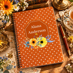 Cuaderno Patrón clásico de lunares