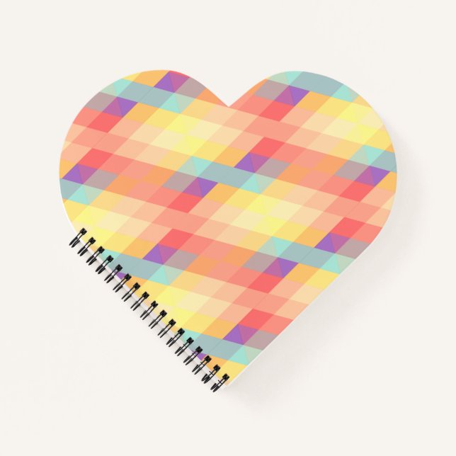 Cuaderno Patrón colorido (Anverso)