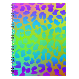 Cuaderno Patrón Colorido Inspiración Retro Cute