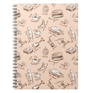 Cuaderno Patrón con alimento
