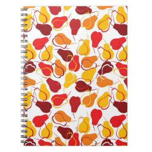 Cuaderno Patrón con peras