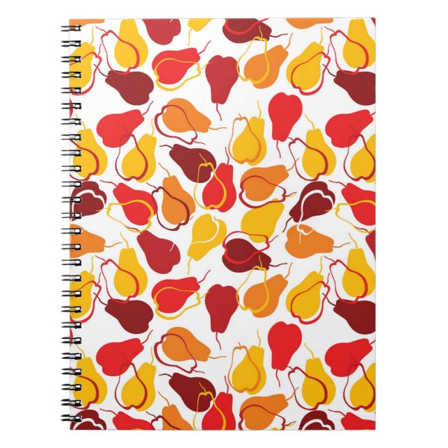 Cuaderno Patrón con peras (Frente)