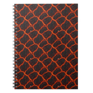 Cuaderno Patrón continuo de flujo de lava