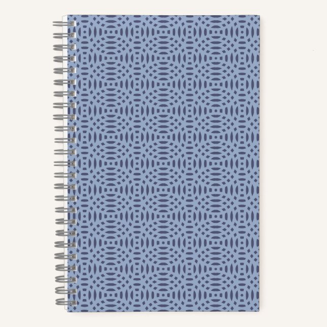 Cuaderno patrón continuo de formas circulares (Anverso)