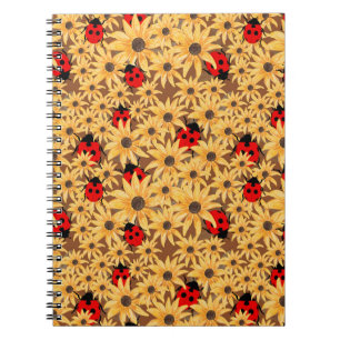 Cuaderno Patrón continuo de Susana de ojos negros y mariqui