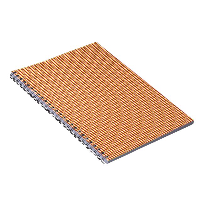 Cuaderno Patrón corporativo geométrico moderno (Lado Derecho)