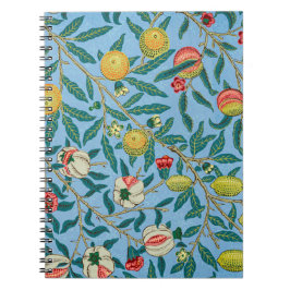 Cuaderno Patrón "Cuatro frutas" de William Morris