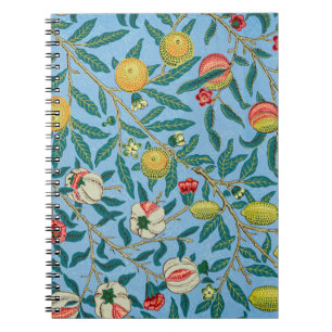 Cuaderno Patrón "Cuatro frutas" de William Morris
