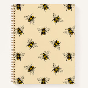 Cuaderno Patrón de abejas reina