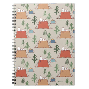Cuaderno Patrón de acampar Snoopy & Woodstock Go
