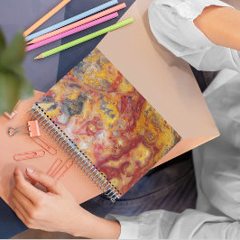 Cuaderno Patrón de acidez de encaje loco