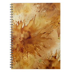 Cuaderno Patrón de acuarela elegante