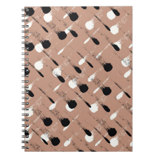 Cuaderno Patrón de acuarela incoloro y transparente