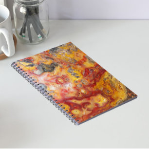Cuaderno Patrón de Ágata de Encaje Loco