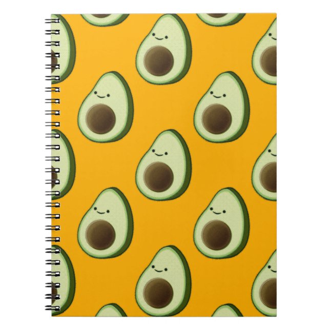 Cuaderno Patrón de aguacate (Frente)