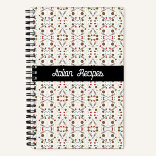 Cuaderno Patrón de Albóndigas de Espaguetis Genial