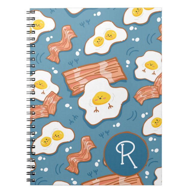 Cuaderno Patrón de alimentos de desayuno (Frente)