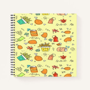 Cuaderno Patrón de alimentos y bebidas