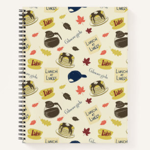 Cuaderno Patrón de Almuerzo en Luke's de Gilmore Girls