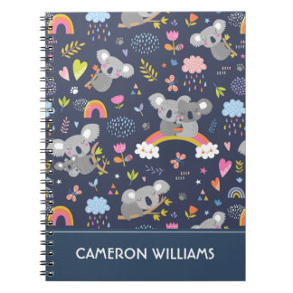 Cuaderno Patrón de amor del arcoiris de Koala
