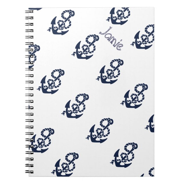 Cuaderno Patrón de anclaje de la Marina Náutica (Frente)
