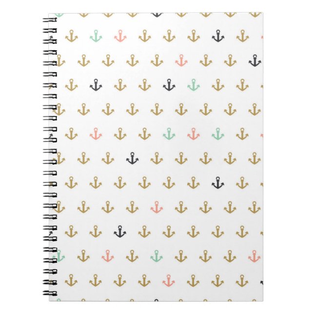 Cuaderno Patrón de anclaje mini (Frente)