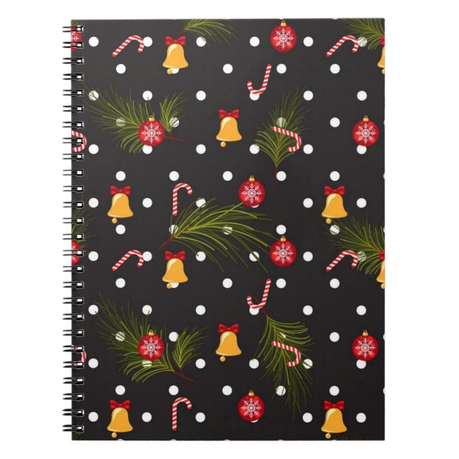 Cuaderno Patrón de año nuevo (Frente)