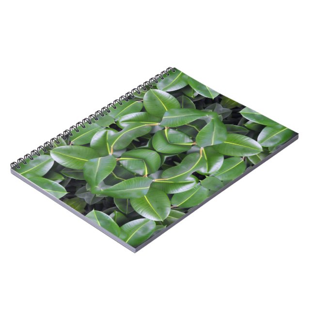 Cuaderno Patrón de árbol de goma (Lado Izquierdo)