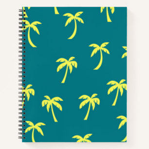 Cuaderno Patrón de árbol de palma