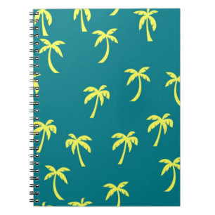 Cuaderno Patrón de árbol de palma