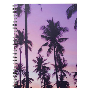 Cuaderno Patrón de árbol de palma