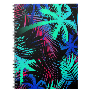 Cuaderno Patrón de árbol de palma