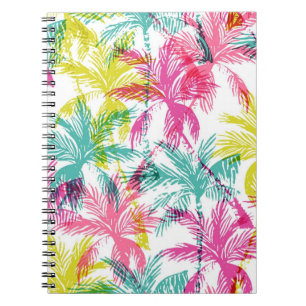 Cuaderno Patrón de árbol de palma