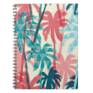 Cuaderno Patrón de árbol de palma