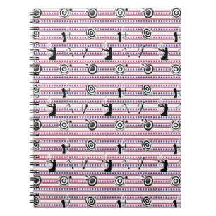 Cuaderno Patrón de arcos de Estados Unidos - Arqueros de si