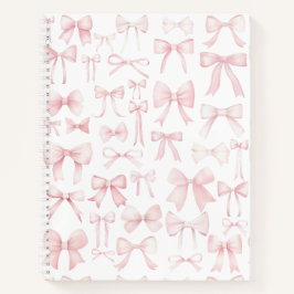 Cuaderno patrón de arcos rosados