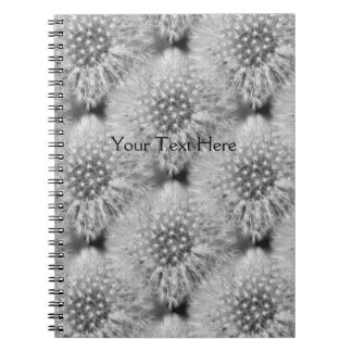 Cuaderno Patrón de arte de la naturaleza de las flores de D