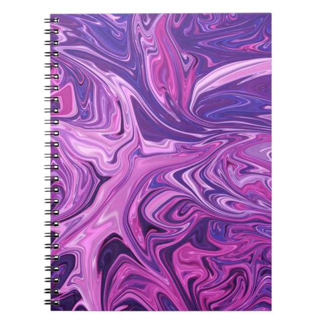 Cuaderno Patrón de arte galáctico (Frente)