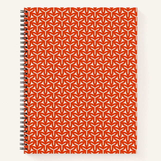 Cuaderno Patrón de aspas góticas (Anverso)