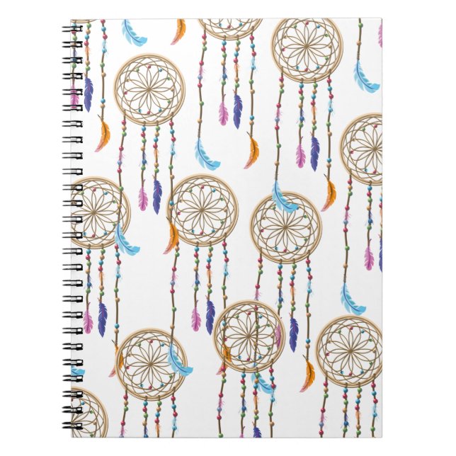 Cuaderno Patrón de atrapasueños (Frente)