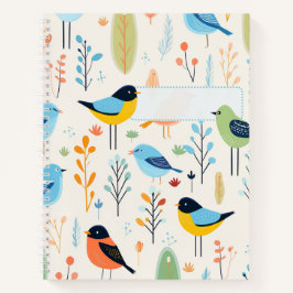 Cuaderno Patrón de aves 3
