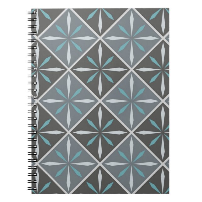 Cuaderno Patrón de azulejos de cerámica (Frente)
