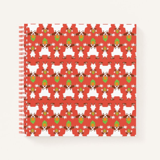 Cuaderno Patrón de baile Oompa Loompa (Anverso)