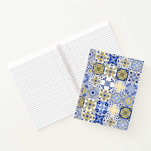 Cuaderno Patrón de baldosas portuguesas  (Interior)