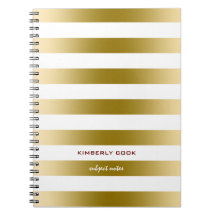 Patrón de bandas blancas y doradas