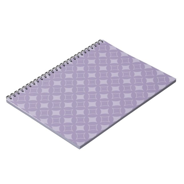Cuaderno Patrón de barco Lavender (Lado Izquierdo)